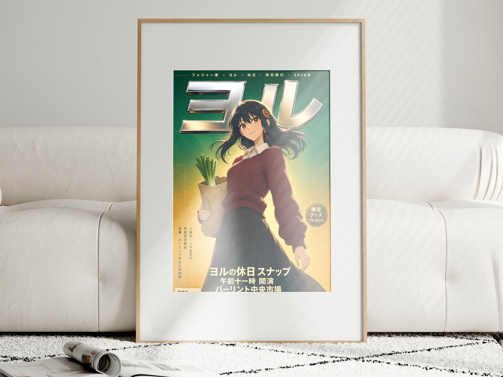 Spy x Family Yor Emerald Fashion Portrait Anime Poster — i01463