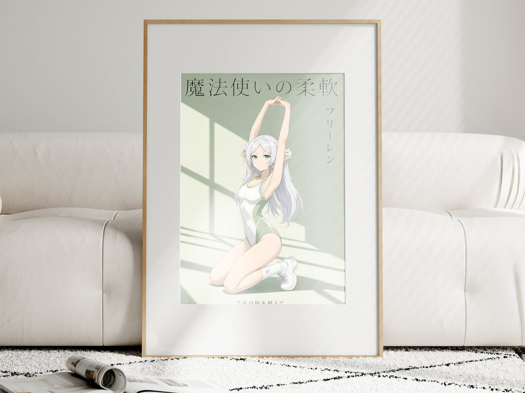 Frieren Sunlit Stretch Anime Poster — i01463