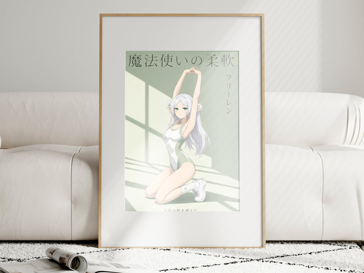 Frieren Sunlit Stretch Anime Poster — i01463