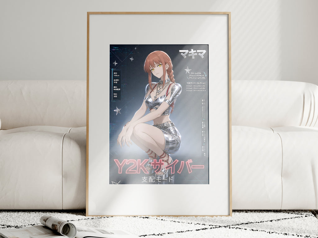 Chainsaw Man Makima Y2K Fashion Anime Poster — i01463