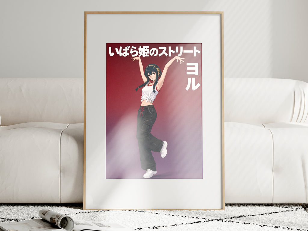 Spy x Family Yor Streetwear Editorial Anime Poster — i01463