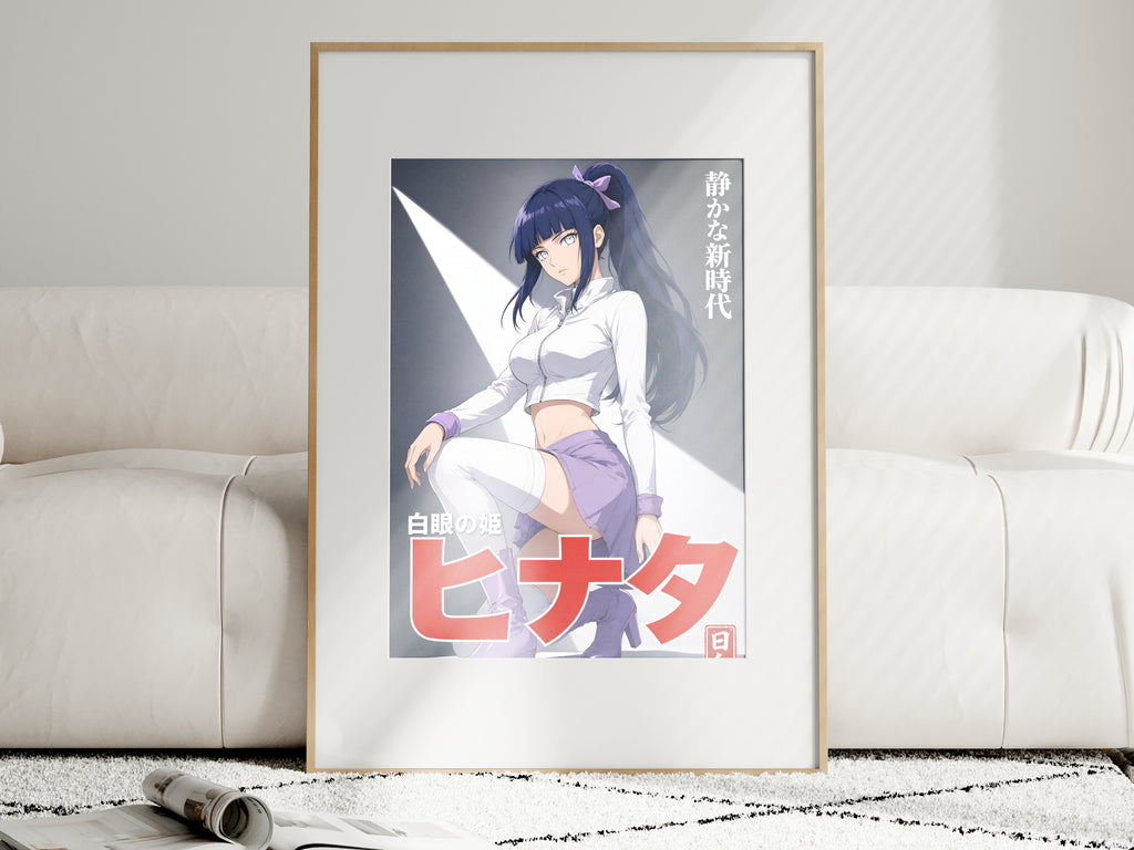 Naruto Hinata Idol Portrait Anime Poster — i01463