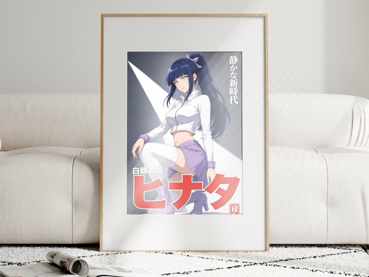 Naruto Hinata Idol Portrait Anime Poster — i01463
