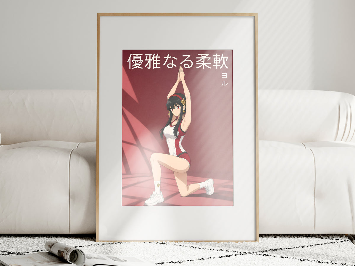 Spy x Family Yor Crimson Stretch Portrait Anime Poster — i01463