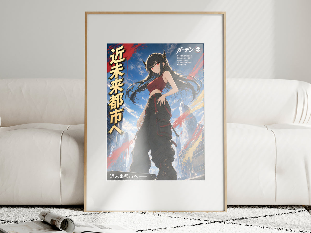 Spy x Family Yor Future City Streetwear Anime Poster — i01463