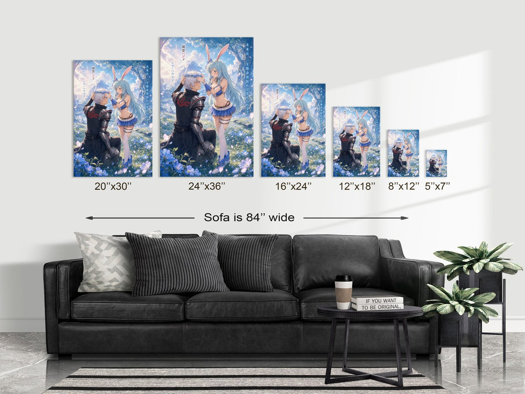 Arifureta Romance Plus Hajime Shea Flower Crown Anime Poster