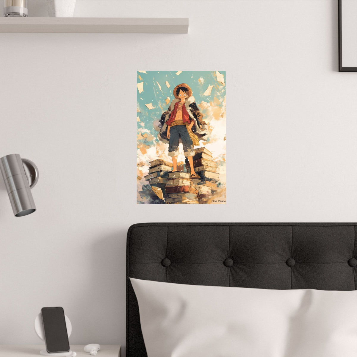 One Piece Luffy Books Anime Poster
