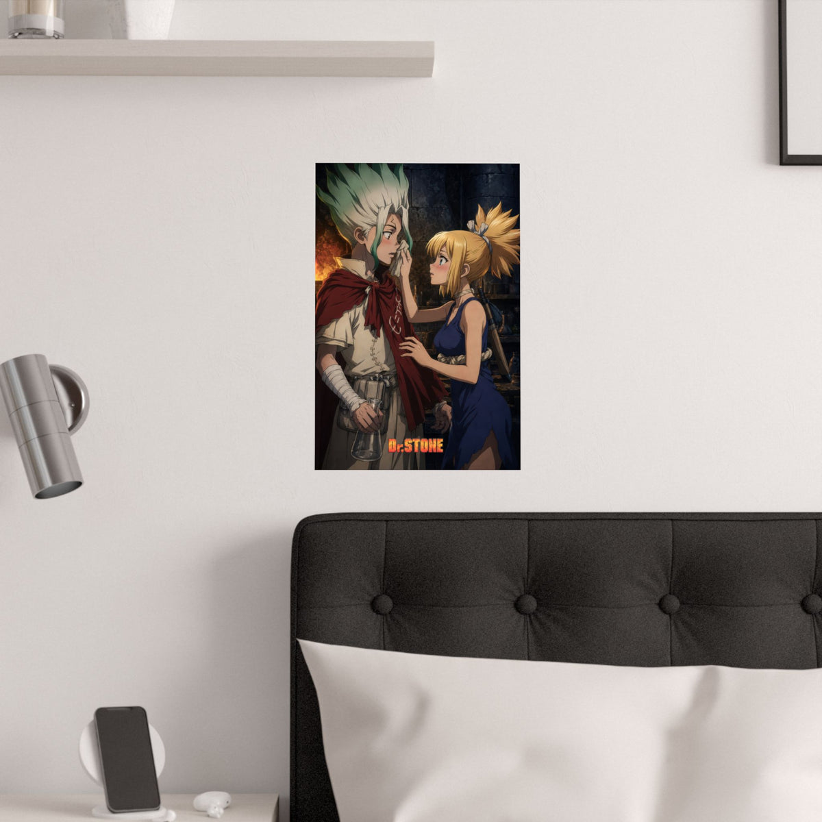 Dr. Stone P19 Senku Kohaku Care Anime Poster