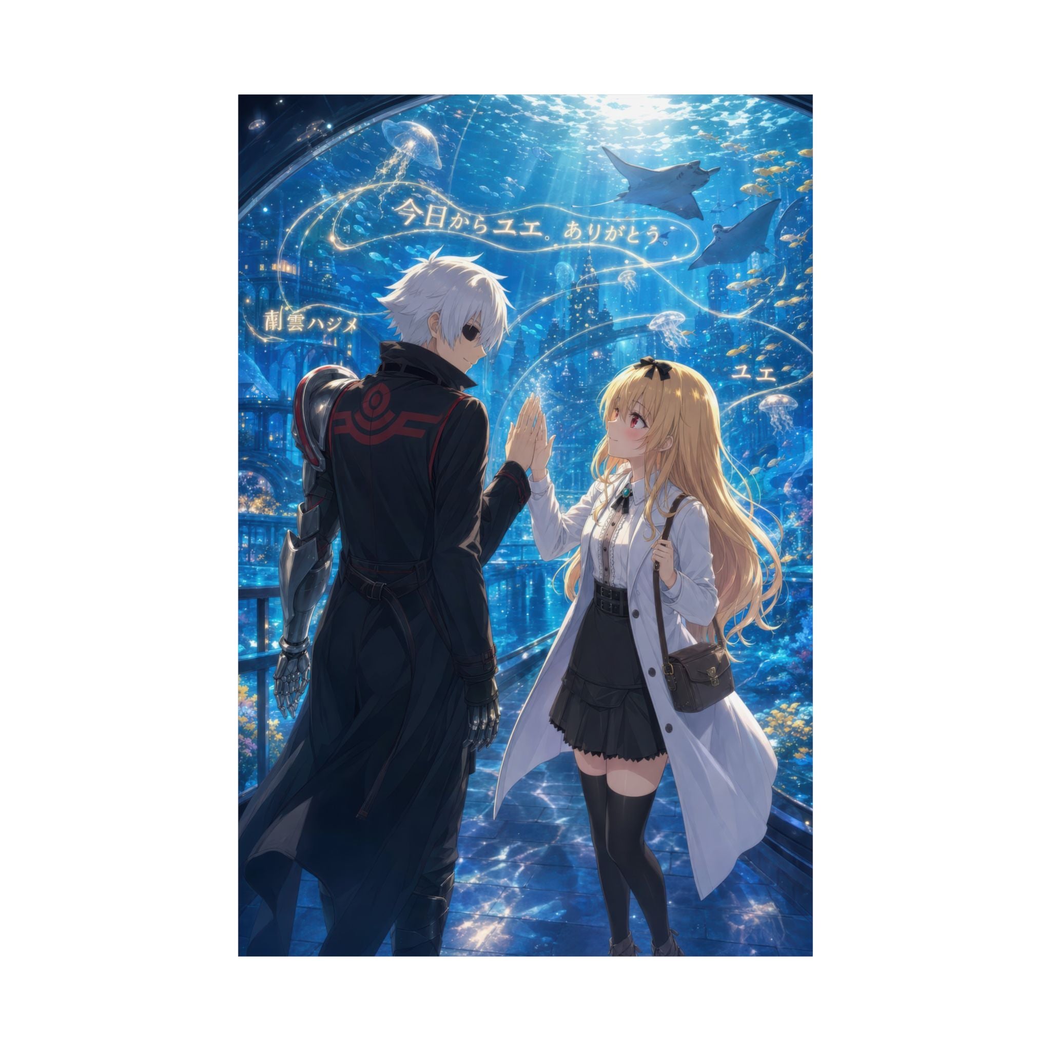 Arifureta Romance Plus Hajime Yue Aquarium Anime Poster