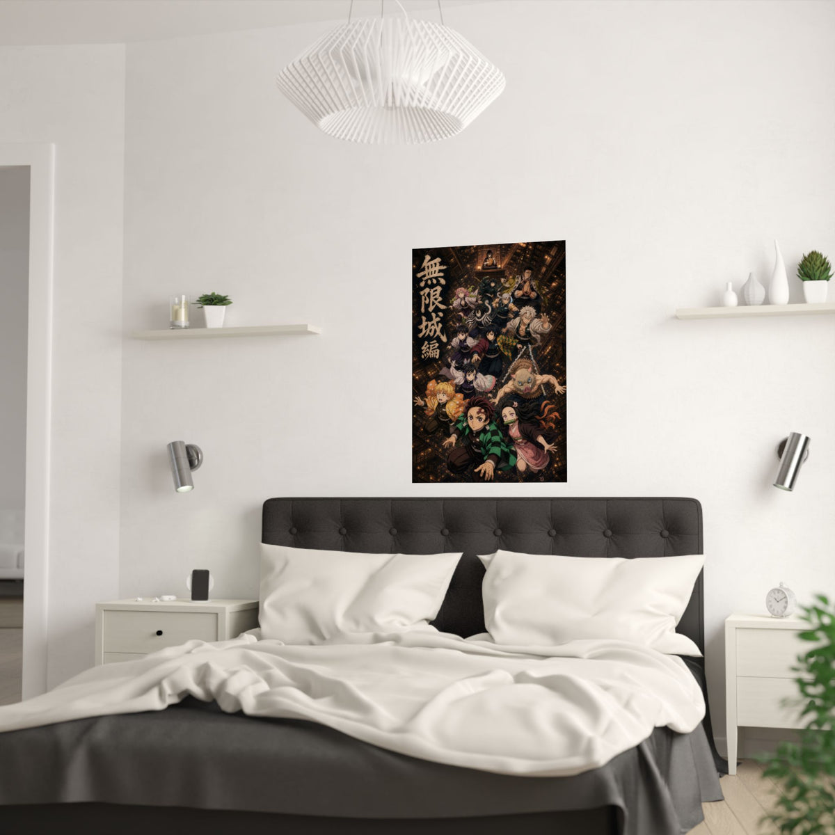 Demon Slayer The Fall Infinity Castle One Sheet Anime Poster