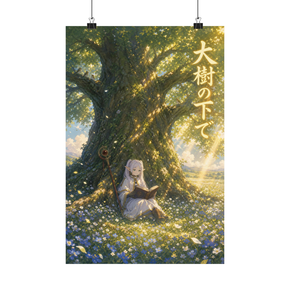 Frieren Fr08 Great Tree Anime Poster