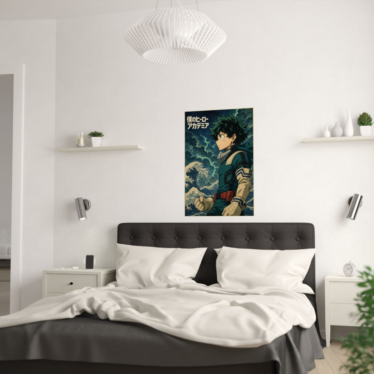 My Hero Academia G6 Deku Ukiyoe Anime Poster