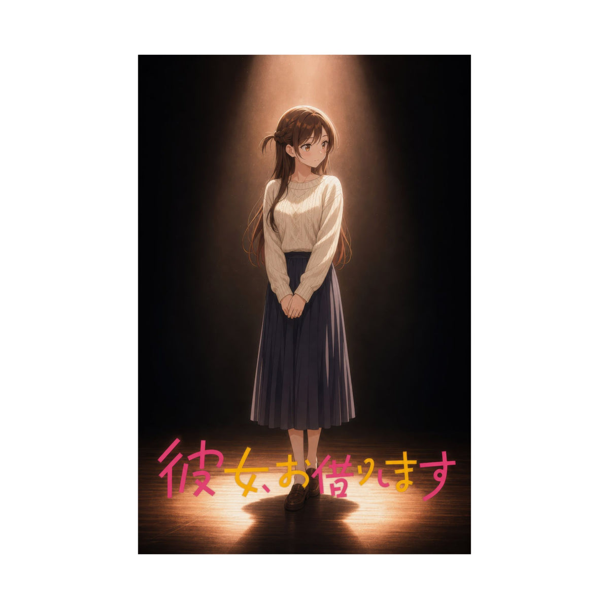 Rent a Girlfriend G5 Chizuru Actress Anime Poster