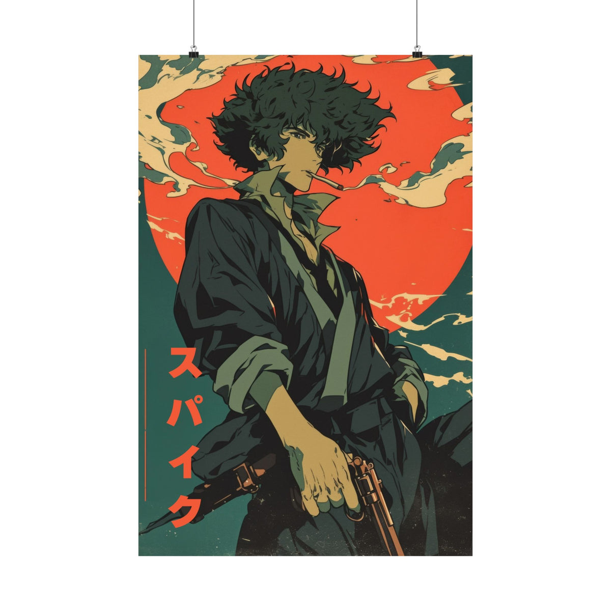 Cowboy Bebop Spike Spiegel Anime Poster