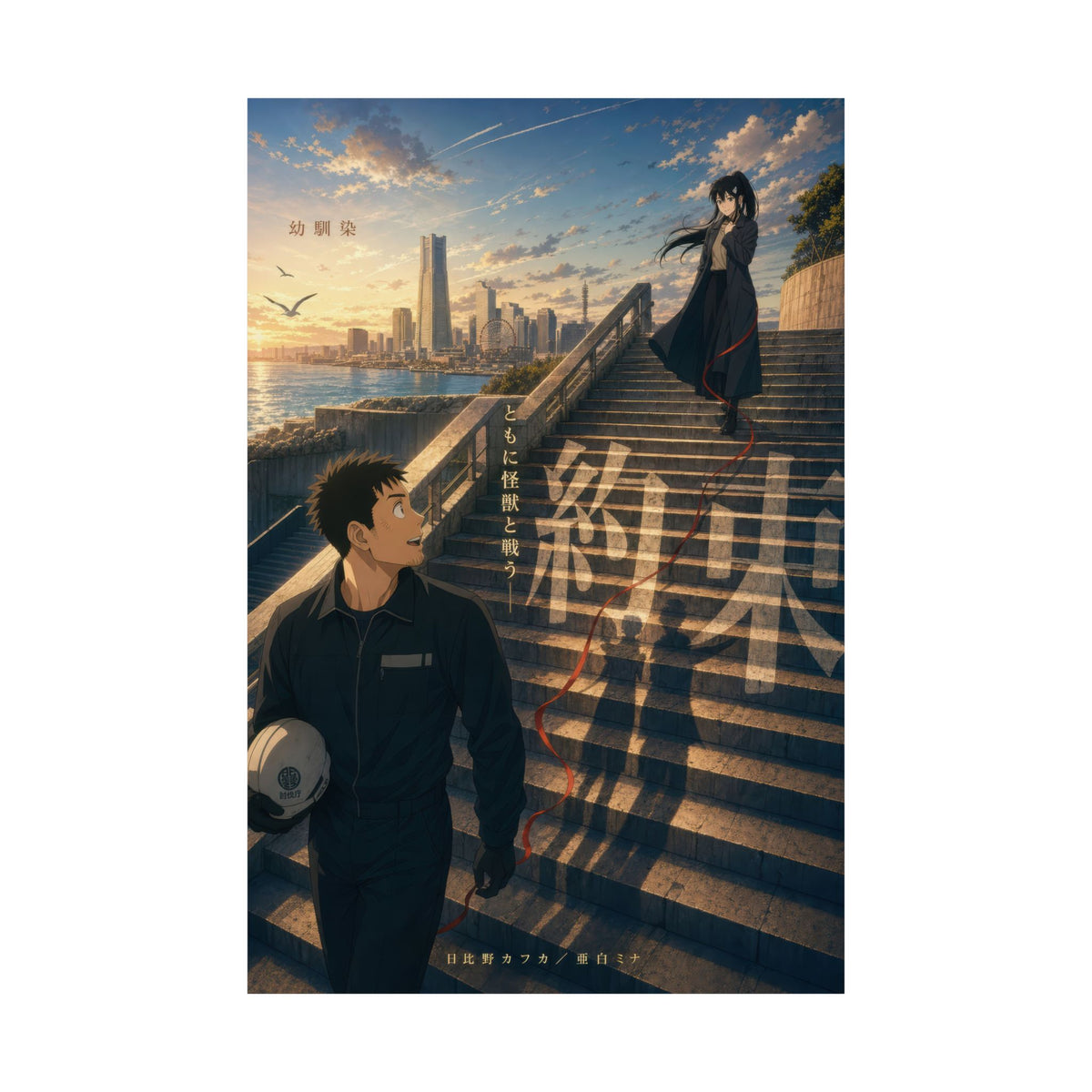 Kaiju No. 8 Kj8 R05 Kafka Mina Promise Across Time Movie Poster Anime Poster