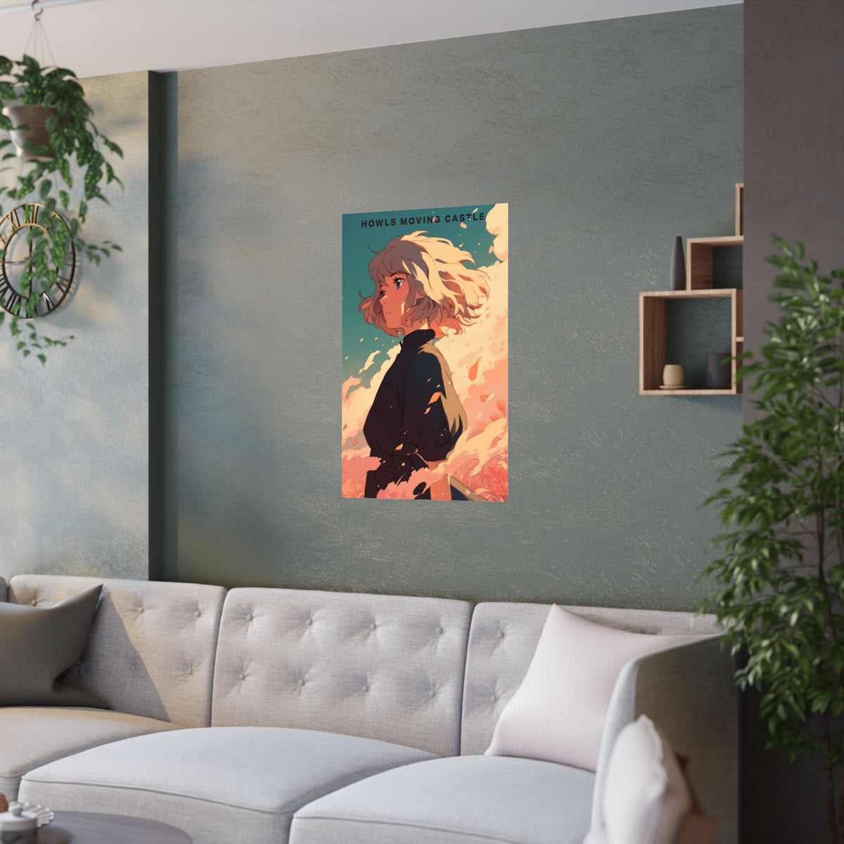 Howls Moving Castle Sophie Anime Poster
