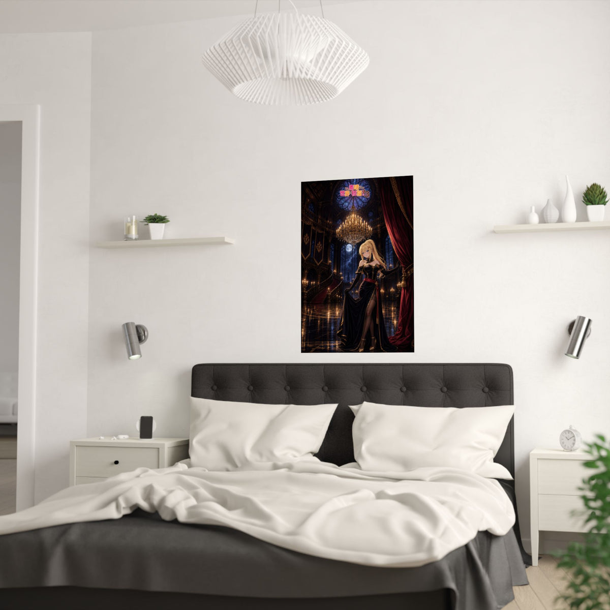 KonoSuba Gooner R15 Darkness Midnight Ballroom Anime Poster