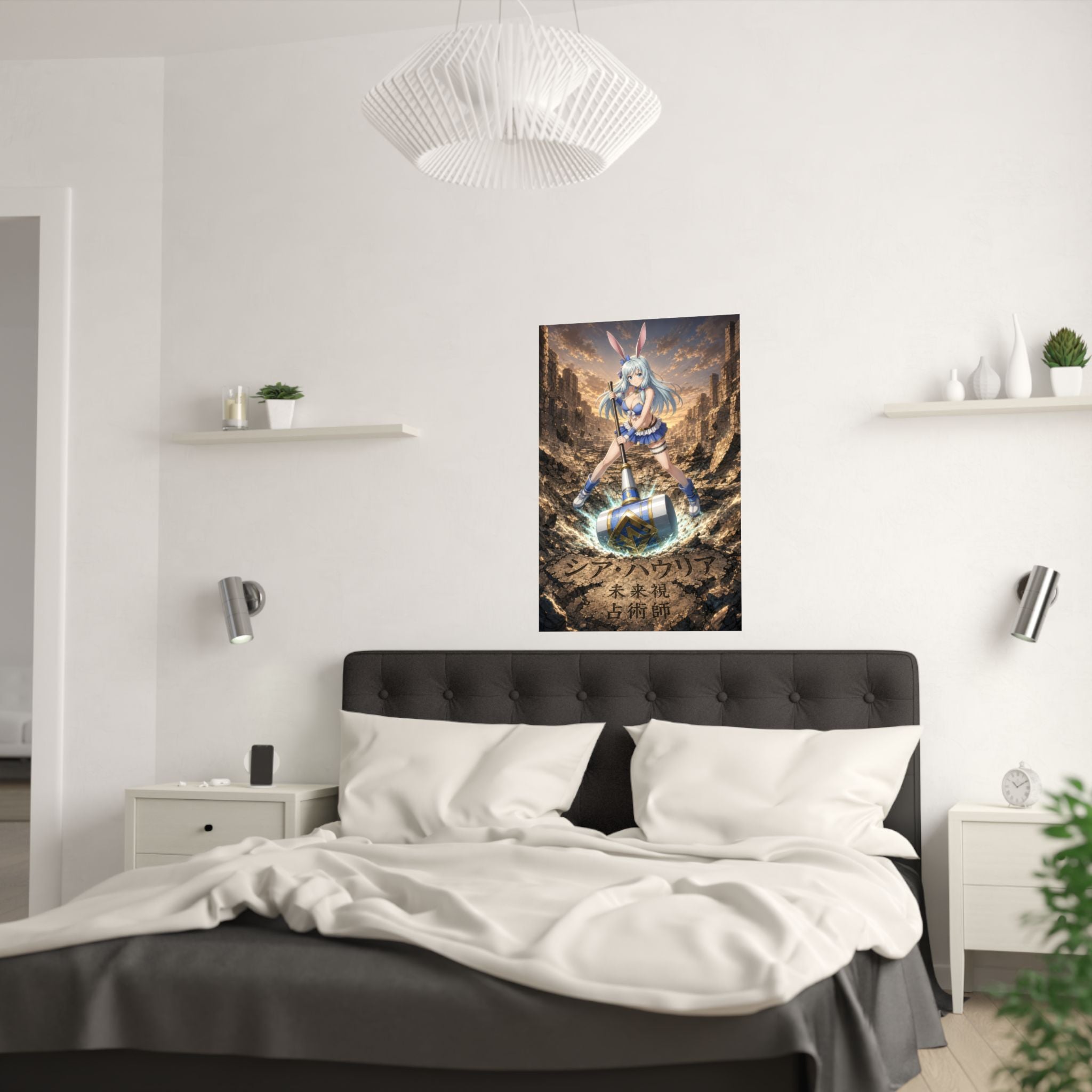 Arifureta Shea Hammer Impact Physical Power Anime Poster