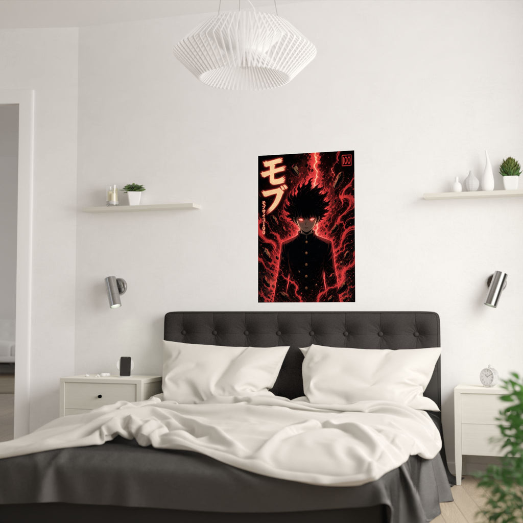 Mob Psycho 100 Mob01 100Percent Dark Pop Anime Poster