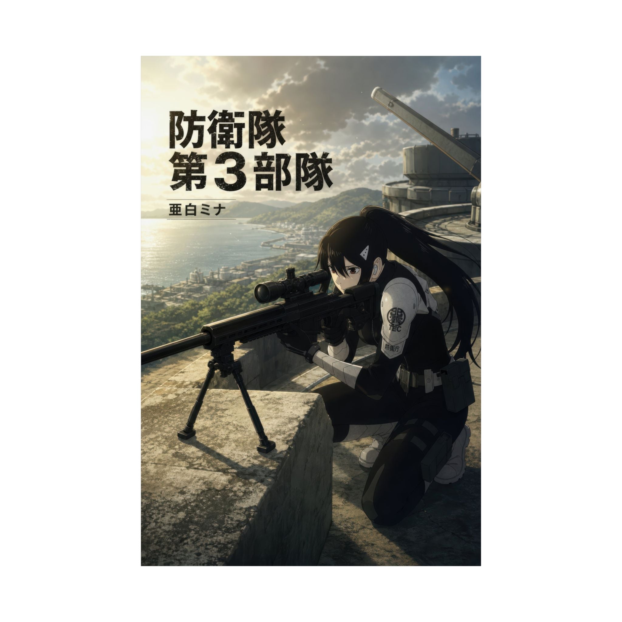 Kaiju No. 8 New30 N06 Mina Coastal Anime Poster