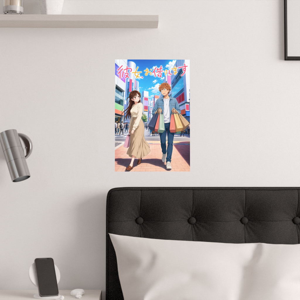 Rent a Girlfriend G10 Shopping Day Anime Poster
