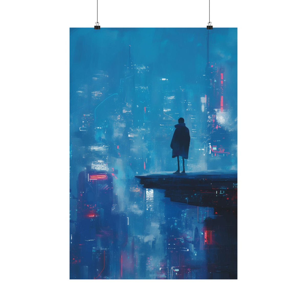 Blade Runner - Boy Building Anime Poster