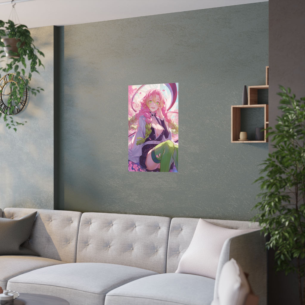 Demon Slayer Mitsuri Kanroji The Love Hashira 3 Anime Poster