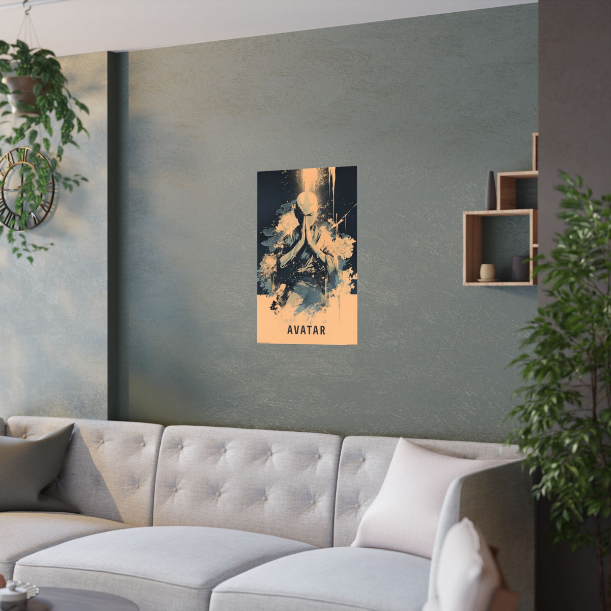Avatar The Last Airbender aang Avatar Anime Poster