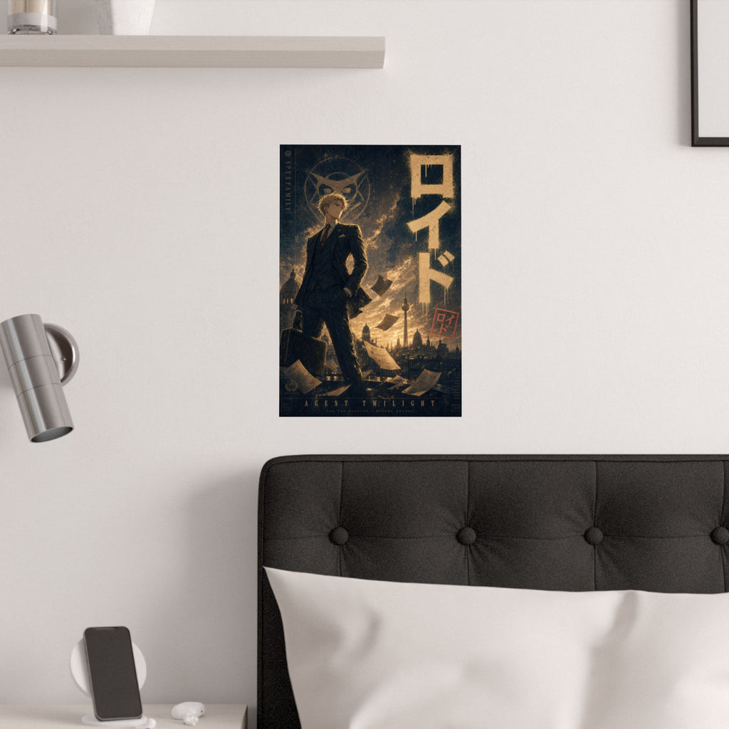Spy x Family Loid Agent Twilight Anime Poster