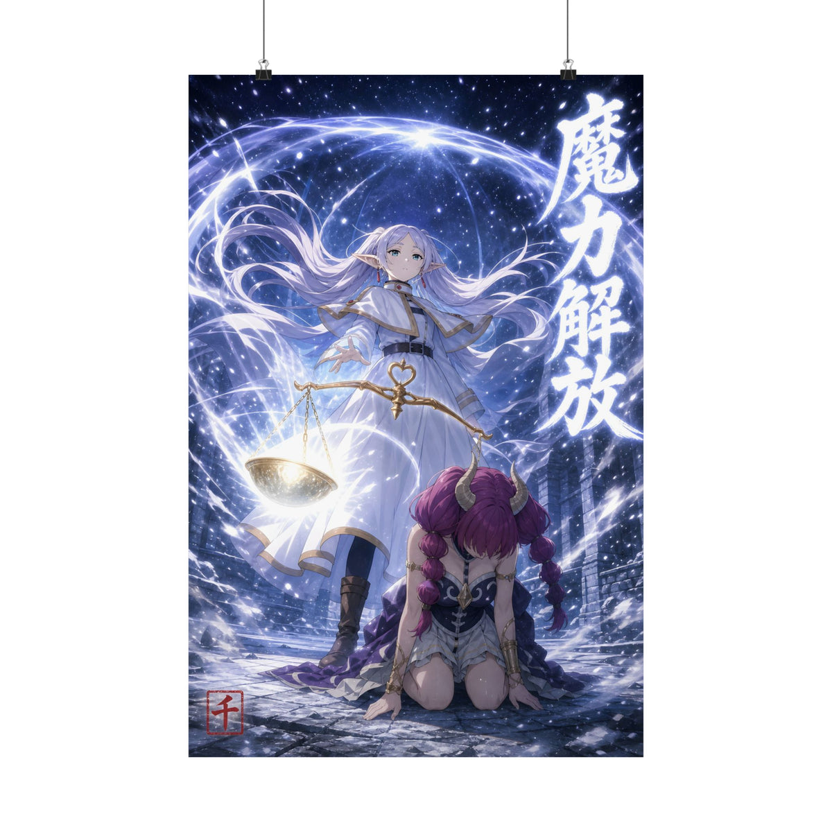 Frieren Fr36 Mana Release Anime Poster