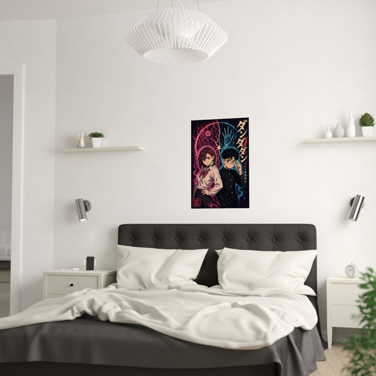 Dandadan Ddd01 Momo Okarun Dark Pop Anime Poster