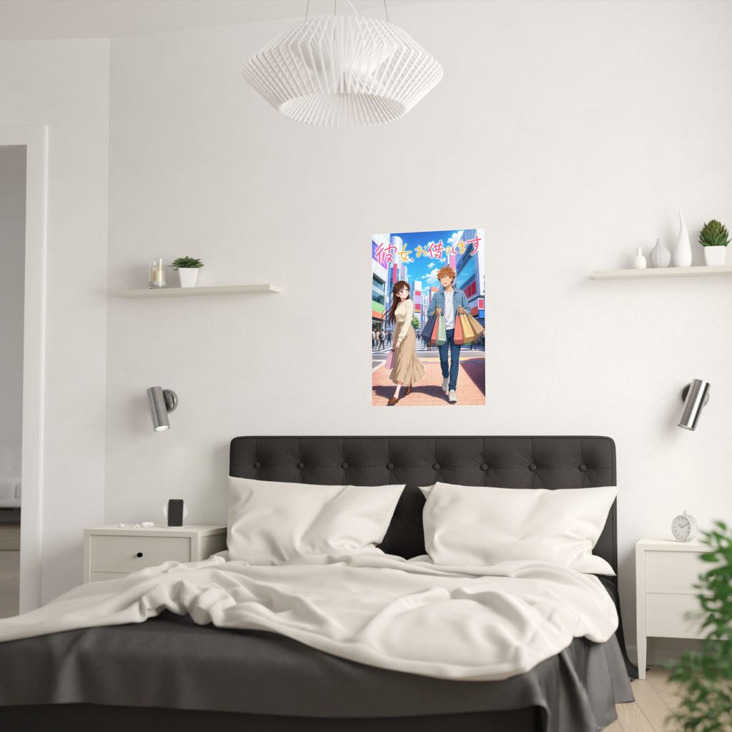 Rent a Girlfriend G10 Shopping Day Anime Poster