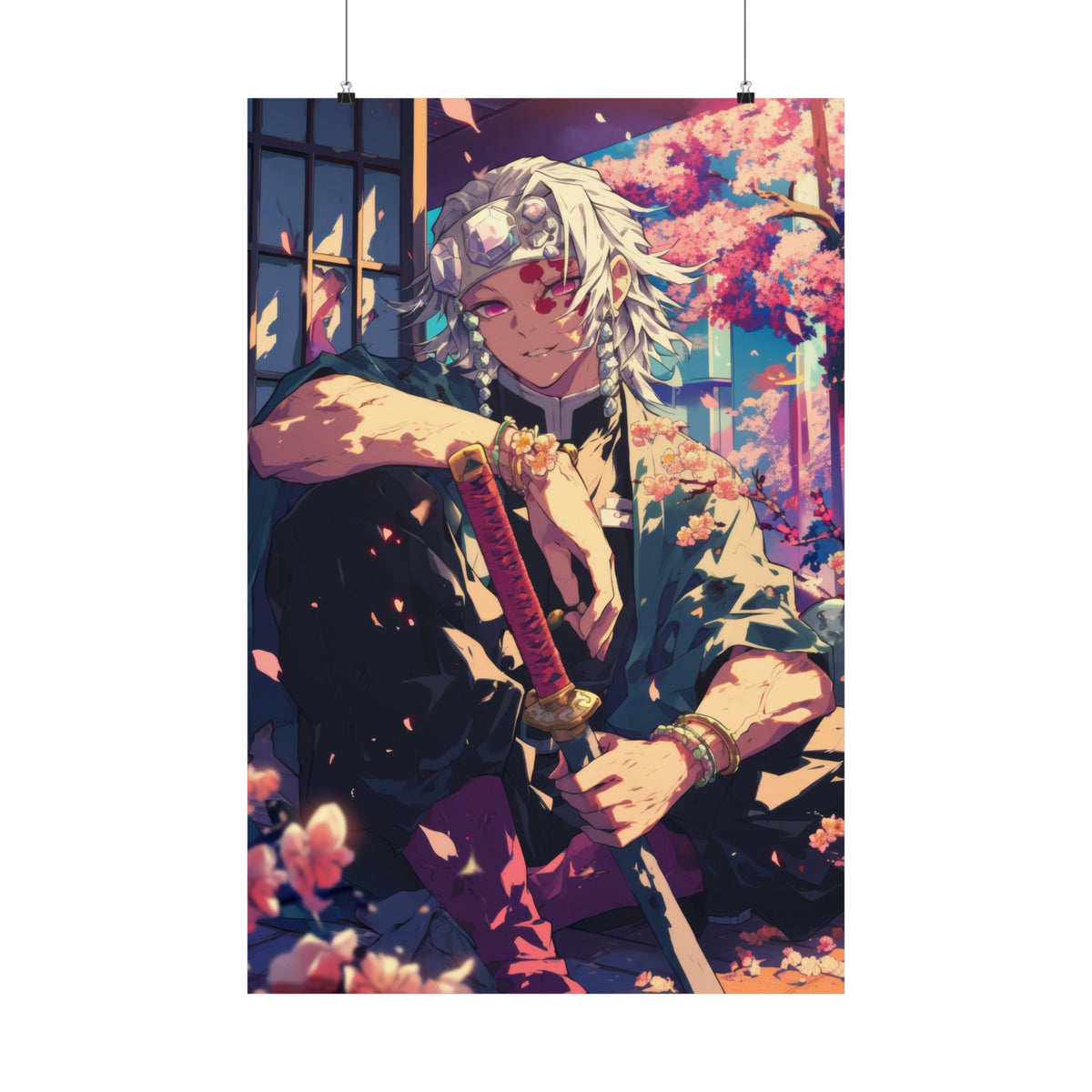 Demon Slayer Tengen Uzui Anime Poster