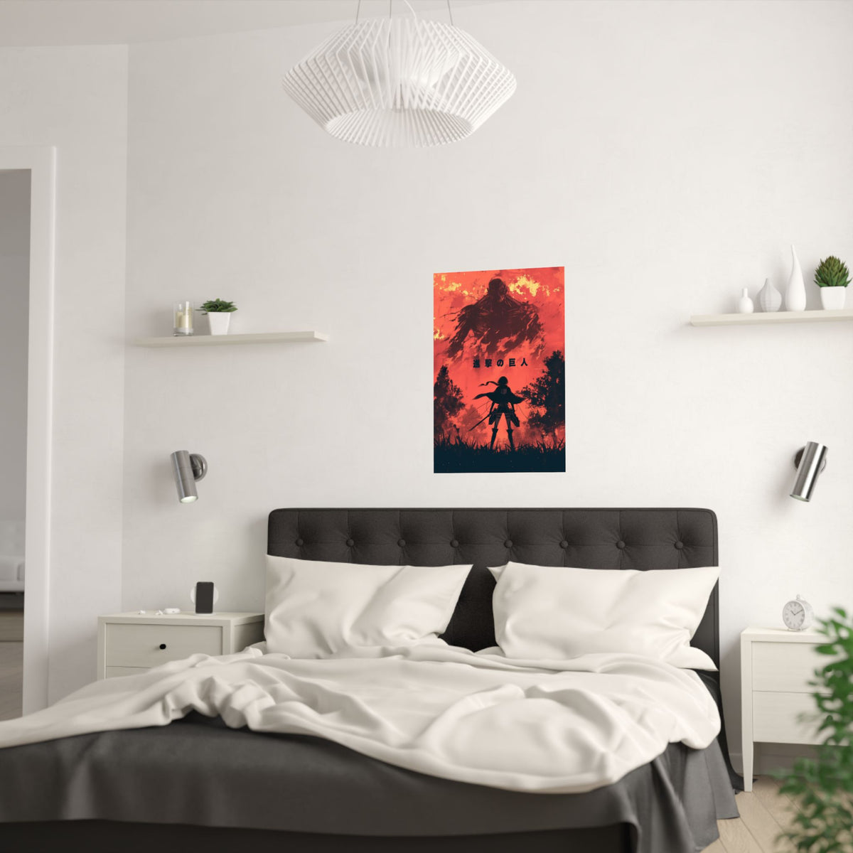 Mikasa Attack on Titan Anime Poster