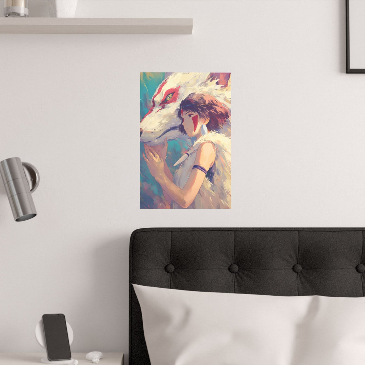 Princess Mononoke Fox 5 Anime Poster