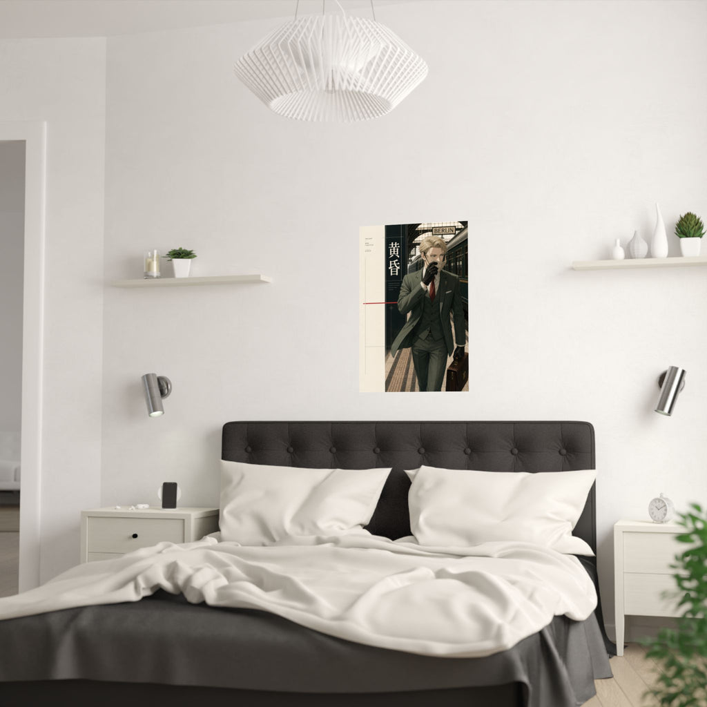 Loid Spy x Family Anime Poster Twilight Station Century Espionage Editorial