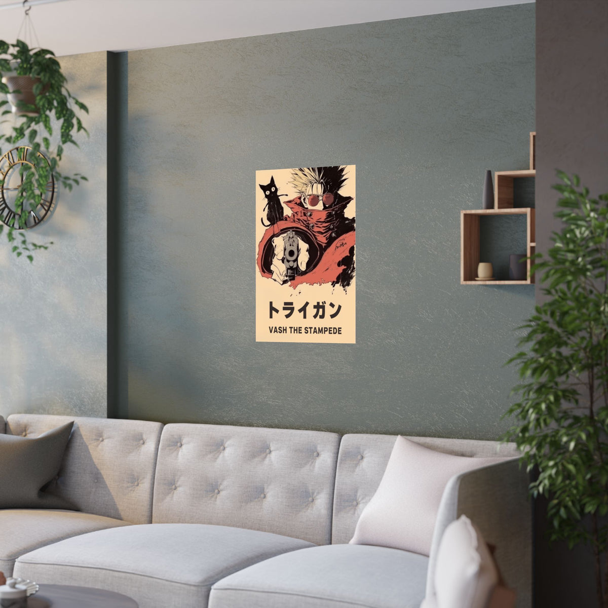 Trigun Vash Anime Poster