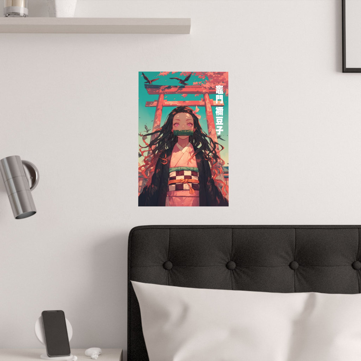 Demon Slayer Nezuko Shrine Anime Poster
