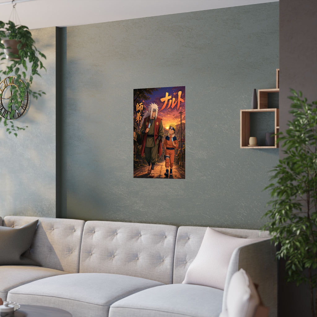 Naruto Nr05 Jiraiya Naruto Popsicles Anime Poster