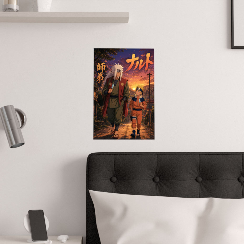 Naruto Nr05 Jiraiya Naruto Popsicles Anime Poster