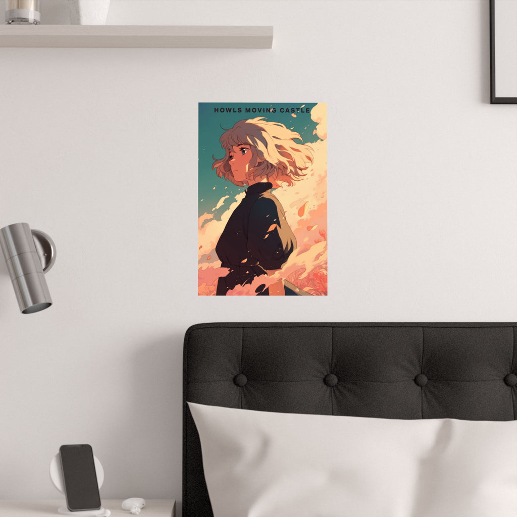 Howls Moving Castle Sophie Anime Poster