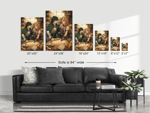 The Rising of the Shield Hero Romance Plus Village Bakery Morning Anime Poster
