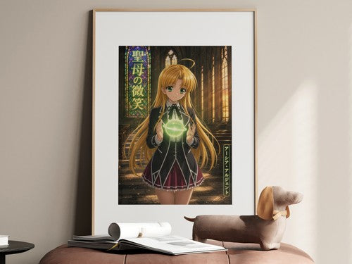 High School DxD P04 Asia Twilight Healing Anime Poster