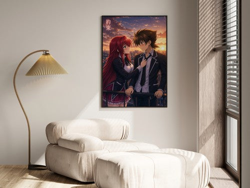 High School DxD P12B Issei Rias Promise Anime Poster