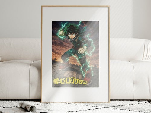 My Hero Academia G1 Deku Fullcowl Anime Poster