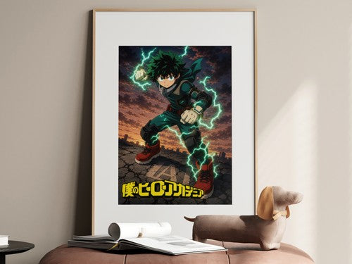 My Hero Academia G1 Deku Fullcowl Anime Poster