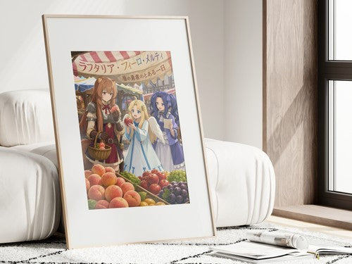 The Rising of the Shield Hero Girls Market Day Lifestyle Ensemble Anime Poster