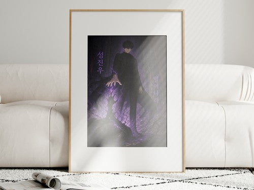 Solo Leveling Sl50 Jinwoo Arise Moment Anime Poster