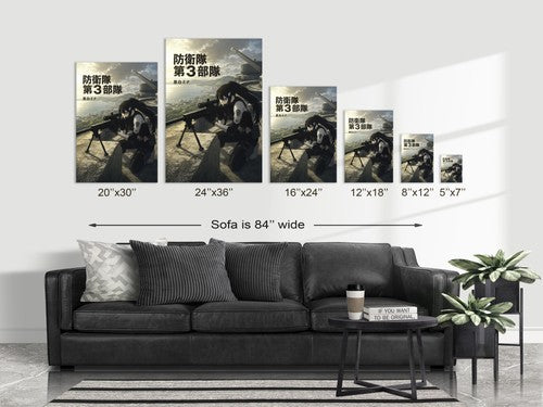 Kaiju No. 8 New30 N06 Mina Coastal Anime Poster