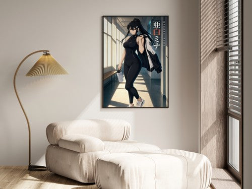 Kaiju No. 8 Kj8 S01 Mina After Training Adult Glamour Anime Poster
